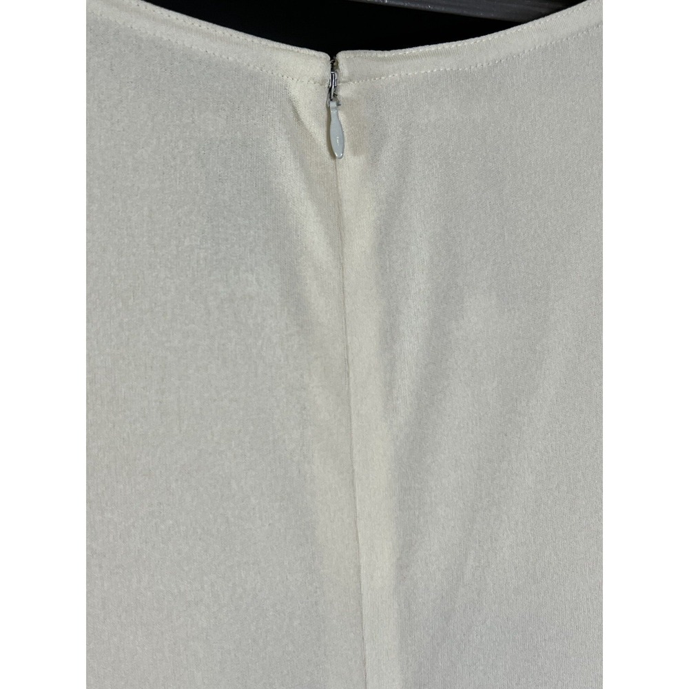 Vintage Bergdorf Goodman Petite Dress Tom & Linda Platt Cream Cocktail READ - Picture 8 of 16